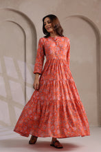 Load image into Gallery viewer, The Pepper Maxi - Coral &amp; pink floral
