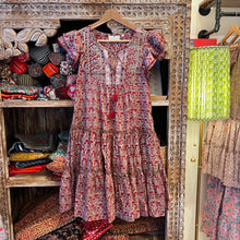Load image into Gallery viewer, the CILANTRO mini - brown with red floral
