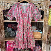 Load image into Gallery viewer, the New Chives dress - pink geometrics
