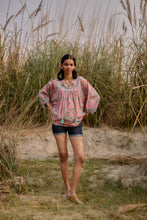 Load image into Gallery viewer, the MINT top - pink pastels floral
