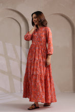 Load image into Gallery viewer, The Pepper Maxi - Coral &amp; pink floral
