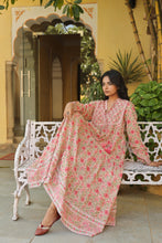 Load image into Gallery viewer, The Thyme Dress - pink floral

