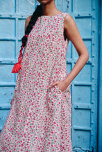 Load image into Gallery viewer, the KAFFIR midi - soft pink floral
