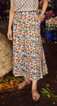 Load image into Gallery viewer, the ROSEMARY pants- white &amp; orange floral
