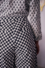 Load image into Gallery viewer, the GINGER pants- black &amp; white checkered
