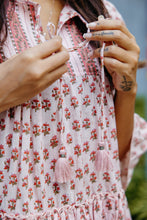 Load image into Gallery viewer, The Stevia dress - dusty pink floral
