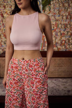 Load image into Gallery viewer, the ROSEMARY pants- soft pink floral
