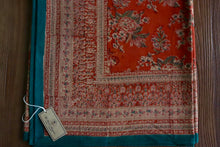 Load image into Gallery viewer, GIETHOORN’ Table cloth - block printed vintage orange
