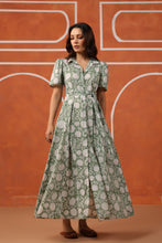 Load image into Gallery viewer, The MALABAR maxi (half sleeves) - soft sage green
