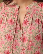 Load image into Gallery viewer, BORAGE MIDI dress - sweet pink floral
