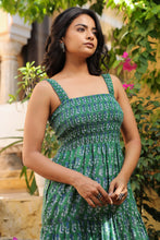 Load image into Gallery viewer, the BAY maxi dress - bottle green
