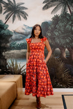 Load image into Gallery viewer, The PAPRIKA dress - red floral
