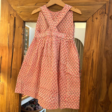 Load image into Gallery viewer, Kids Sleeveless dress  - soft pink butis
