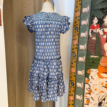 Load image into Gallery viewer, the CILANTRO mini - Blue green floral
