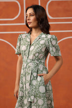 Load image into Gallery viewer, The MALABAR maxi (half sleeves) - soft sage green
