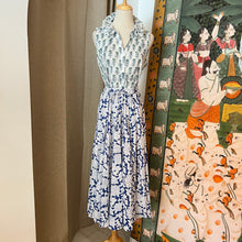 Load image into Gallery viewer, the CEYLON top - white w/ green floral
