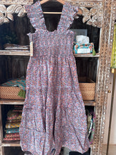 Load image into Gallery viewer, The PAPRIKA dress - grey with mauve floral

