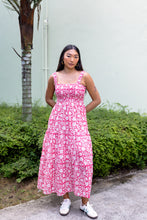 Load image into Gallery viewer, the BAY maxi dress - magenta floral
