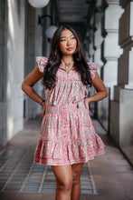 Load image into Gallery viewer, The DILL skirt - pink vines
