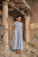 Load image into Gallery viewer, the MALABAR maxi - blue floral
