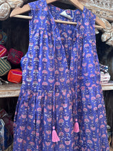 Load image into Gallery viewer, BORAGE MIDI dress - purple floral 💜
