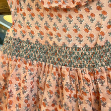 Load image into Gallery viewer, Kids Smocked dress with lining - soft coral butis
