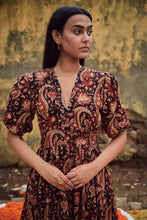 Load image into Gallery viewer, the ANISE dress - black paisley
