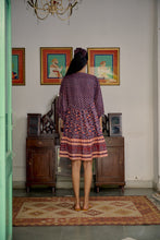 Load image into Gallery viewer, the CHILLI mini - vintage navy with red floral
