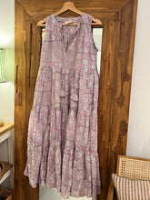 Load image into Gallery viewer, The BORAGE dress - Lavender White floral/One size
