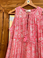 Load image into Gallery viewer, The BORAGE dress - pink floral/One size
