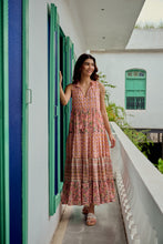 Load image into Gallery viewer, the BORAGE MAXI  - soft pink floral
