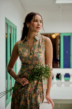 Load image into Gallery viewer, The CAROM midi - pastel green floral
