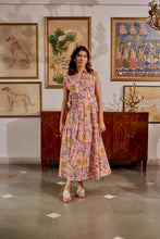 Load image into Gallery viewer, The CAROM midi - soft pink floral
