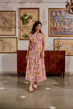 Load image into Gallery viewer, The CAROM midi - soft pink floral
