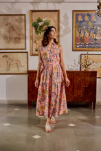 Load image into Gallery viewer, The CAROM midi - soft pink floral

