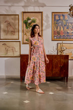 Load image into Gallery viewer, The CAROM midi - soft pink floral

