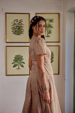 Load image into Gallery viewer, The CASSIA MAXI wrap dress - soft summer floral

