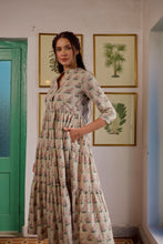 Load image into Gallery viewer, The Pepper Maxi - soft green stripes
