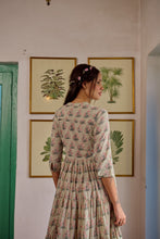 Load image into Gallery viewer, The Pepper Maxi - soft green stripes

