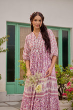 Load image into Gallery viewer, the CHILLI maxi - white &amp; purple floral
