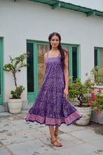 Load image into Gallery viewer, the SENF maxi - purple floral
