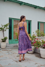 Load image into Gallery viewer, the SENF maxi - purple floral
