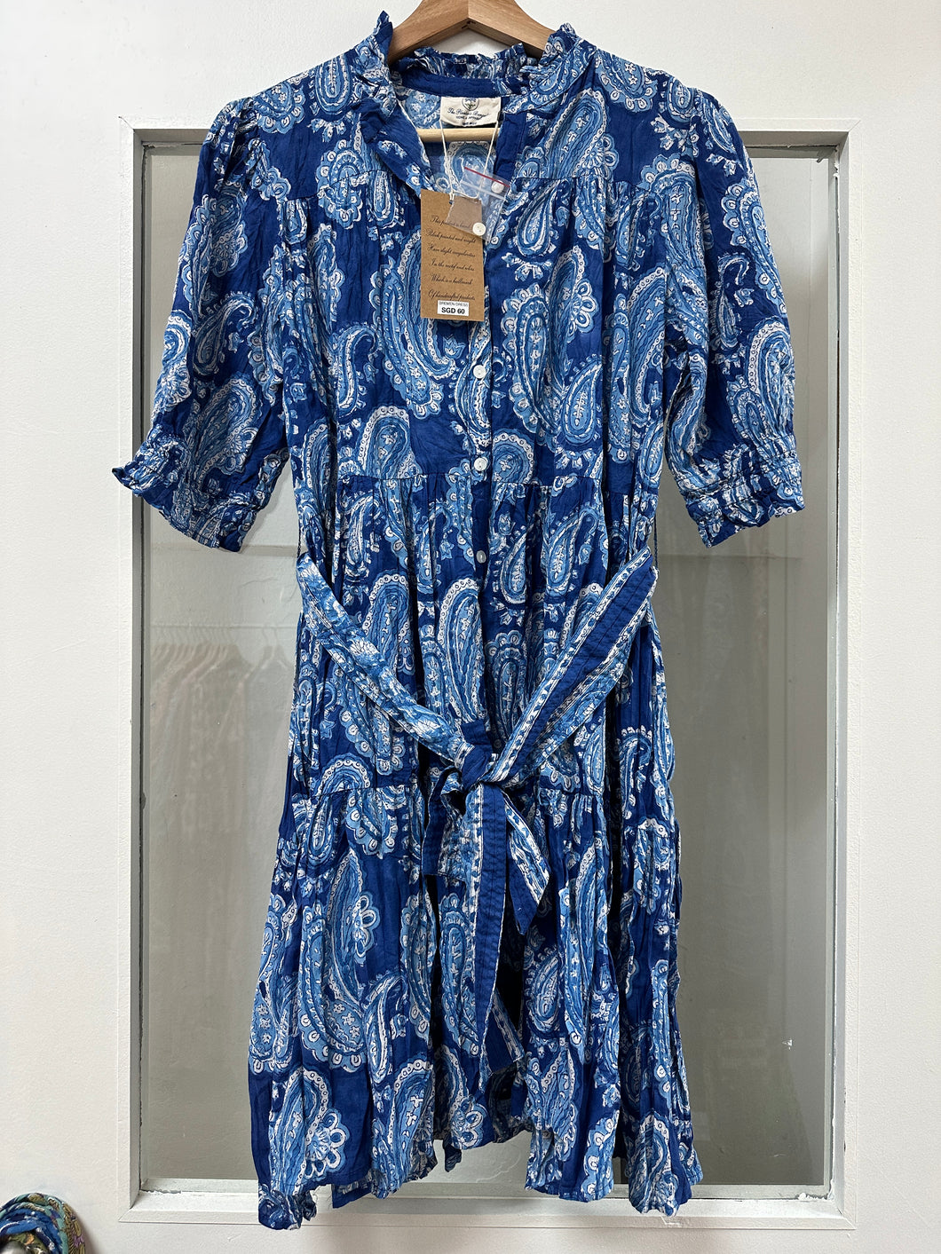 the BREMEN dress - ink blue