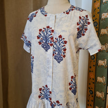 Load image into Gallery viewer, The CHIVES dress - blue buta
