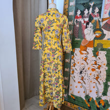 Load image into Gallery viewer, The MALABAR maxi - yellow floral
