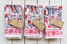 Load image into Gallery viewer, BREMEN JAAL print coordinating napkins (set of 6)
