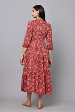Load image into Gallery viewer, The Pepper maxi - red floral
