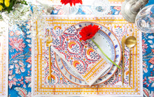 Load image into Gallery viewer, MADRAS - intricate booti floral napkins (set of 6)
