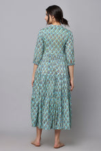 Load image into Gallery viewer, The Pepper maxi - Peacock buti print
